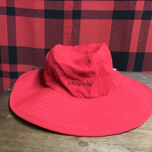 patagonia Other - Guc Patagonia Red Floppy hat Sz M